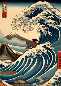 Anjing Ukiyo-e7