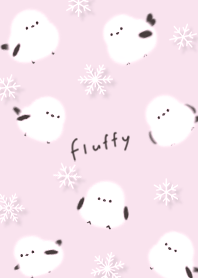 pink Fluffy Snow Bird 03_2