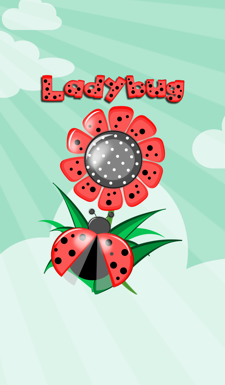 Ladybug Ladybird red red in the sky