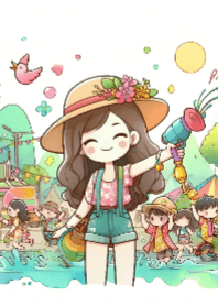 Songkran Beautiful Girl V.3