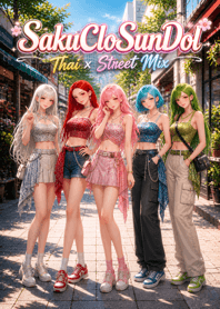 SakuCloSunDol Thai x Street Mix