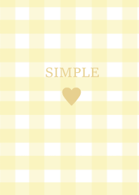 SIMPLE HEART_check lemonade(JP)