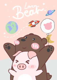 My Bear and Pig (Pink Ver.)