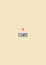 Flower*Navy*