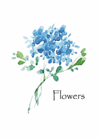 Watercolor flower4.