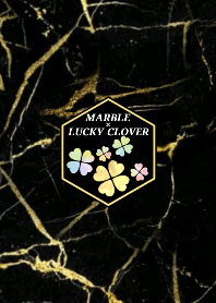 LUCKY CLOVER x GOLD MARBLE.