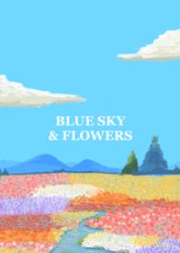 Blue sky & garden (revised version)
