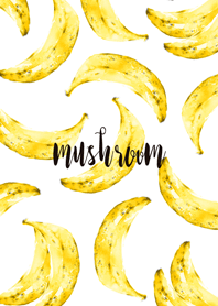 水彩完熟バナナ mush #pop
