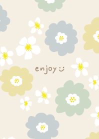 white and colorful flowers29 from Japan