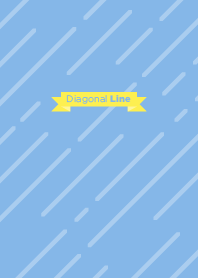 Diagonal Line / Blue