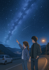 Starlit Night Sky Memories