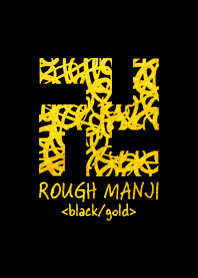 ROUGH MANJI <black/gold>