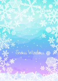 Snow Window 6