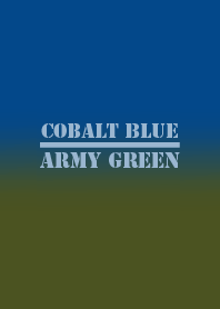 Coblat Blue & Army Green Theme