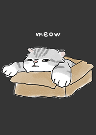 neko drawing3 / carbon black