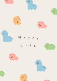 慵懶恐龍 /beige.