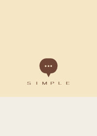 SIMPLE(beige brown)V.1377b