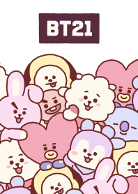 滿滿的BT21