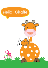 Cute giraffe theme v.3