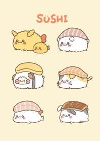 QQ生魚片壽司
