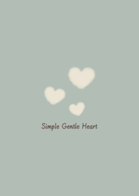 Simple Gentle Heart -green-