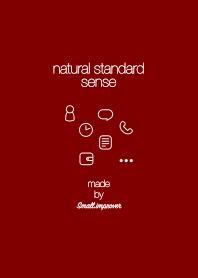 natural standard sense -bordeaux-