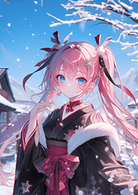 ✨初雪祈願の可愛女孩❤️