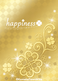 Happiness★大人の幸運を運ぶクローバー