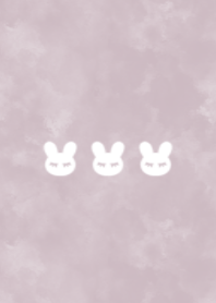 安眠うさぎ(dusty color1-07)