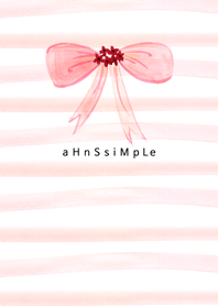 ahns simple_097_pink ribbon
