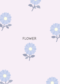Flower pattern / purple pink