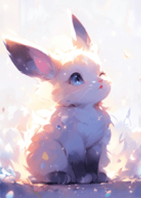 2024 LET'S DRAW.D.rabbit at night