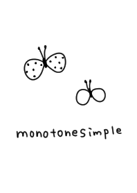 大人。蝶々。北欧風。