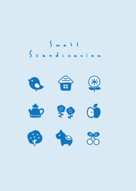 Scandinavian /aqua blue.