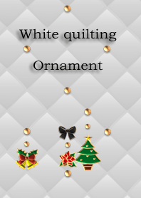 White quilting(Ornament)
