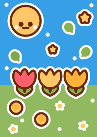 Happy tulips garden 22