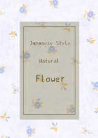 Japanese style natural flower