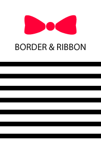 Black Border & Red Ribbon 3