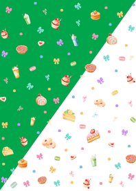 Sweet Treats_Green&White1w