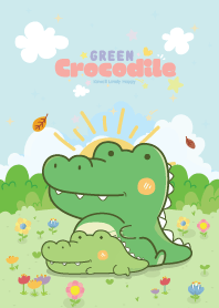 Crocodile Garden Galaxy Flower