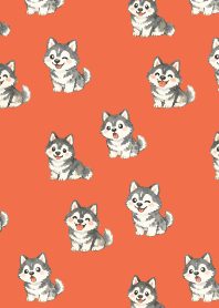 Smiling Siberian Husky2 on R&Y