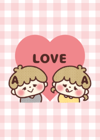 Love Couple -initial A&A- Girl