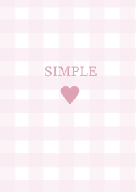 SIMPLE HEART =check sweetpink=