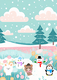 Kawaii scandinavian style(Winter-707)