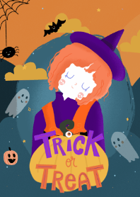 Trick or Treat : Cute Witch