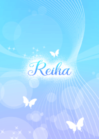 Reika skyblue butterfly theme