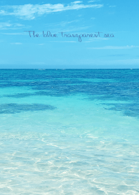 The blue transparent sea 2
