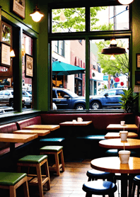 Cozy Coffee shop F76188