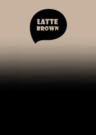Black & Latte Brown Theme