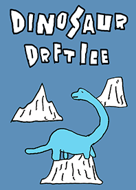 DINOSAUR ON THE DRIFT ICE B
